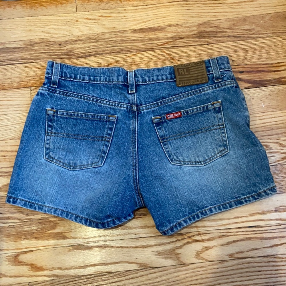 Polo Ralph Lauren Women's Saturday Cotton Denim Shorts Size 6